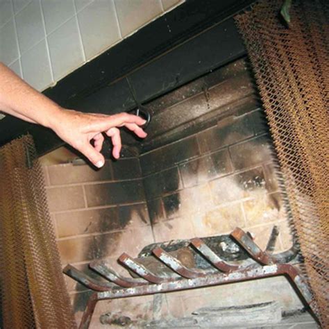 how to use a fireplace damper